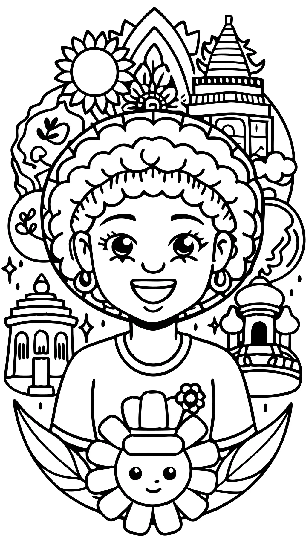 coloring pages of people for adults